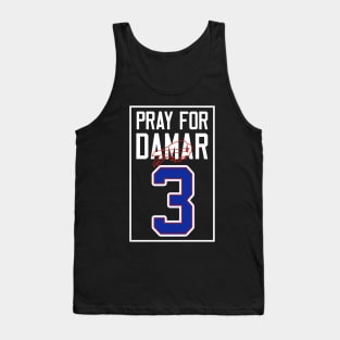 Pray for 3 damar Tank Top